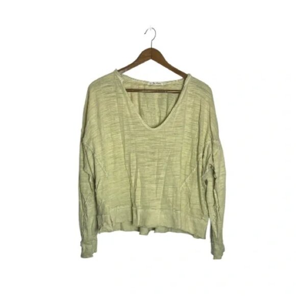 Free People We the Free Vega Long Sleeve Pullover Top - Picture 3 of 8